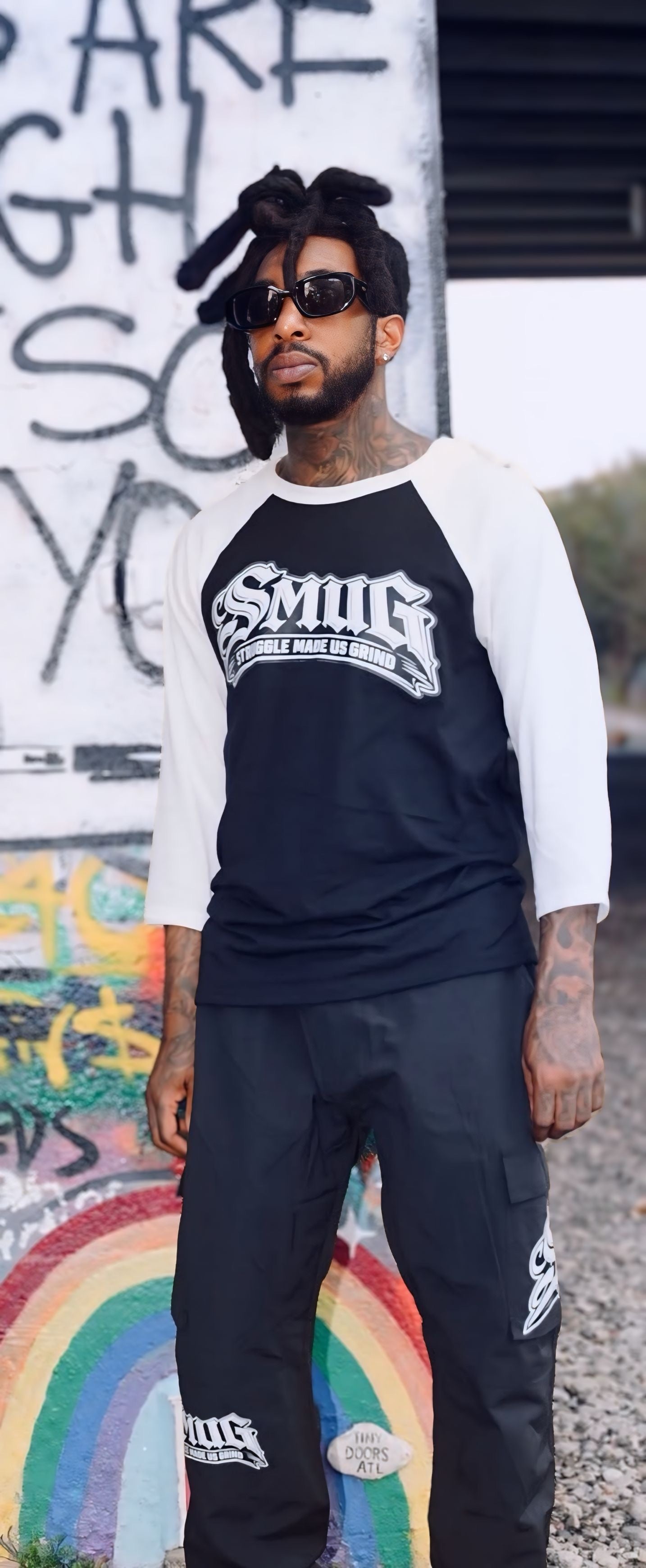 Quarter sleeve raglan tee